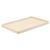 (55265) ฝากะบะพลาสติกสีครีม ขนาดใหญ่ (LID OF BAKERY TRAY)